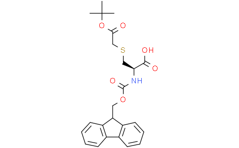 Fmoc-S-tert-butoxycarbonylmethyl-L-cysteineCas:269730-62-3