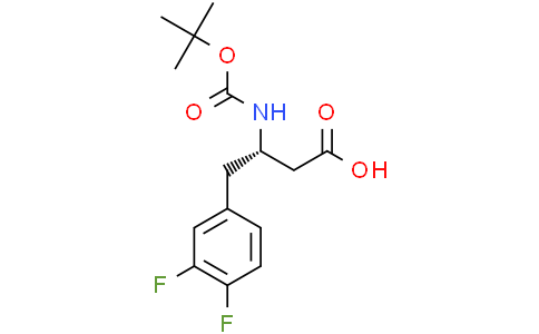 Boc-(S)-3-amino-4-(3,4-difluorophenyl)butyric AcidCas:270063-54-2
