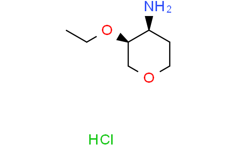 cis-3-ethoxytetrahydropyran-4-amine hydrochloride