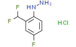 [2-(difluoromethyl)-4-fluoro-phenyl]hydrazine hydrochloride