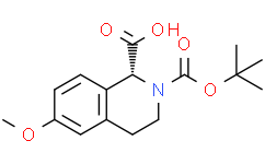 (R)-2-(叔丁氧羰基)-6-甲氧基-1,2,3,4-四氢异喹啉-1-羧酸