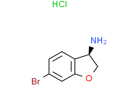 (3R)-6-bromo-2,3-dihydrobenzofuran-3-amine hydrochloride