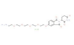 Thalidomide-PEG5-NH2 hydrochloride
