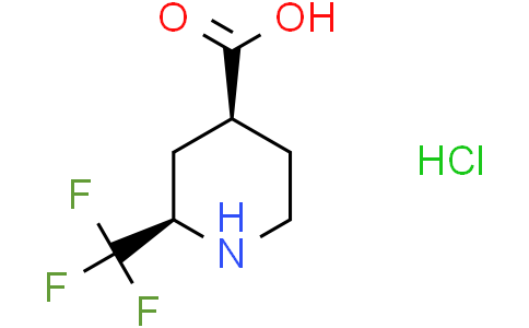 cis-2-(trifluoromethyl)piperidine-4-carboxylic acid hydrochloride