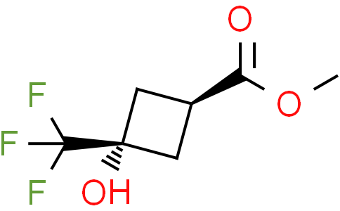 methyl cis-3-hydroxy-3-(trifluoromethyl)cyclobutanecarboxylate