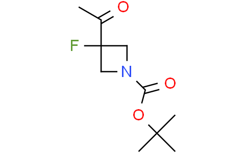 tert-butyl 3-acetyl-3-fluoro-azetidine-1-carboxylate