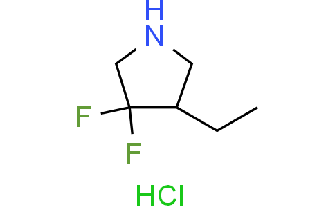 4-ethyl-3,3-difluoro-pyrrolidine hydrochloride