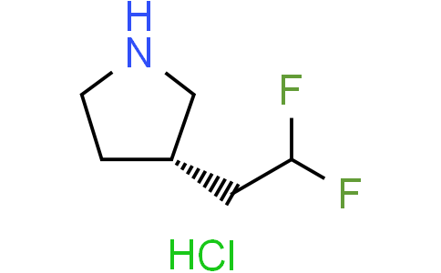 (S)-3-(2,2-difluoroethyl)pyrrolidine hydrochloride
