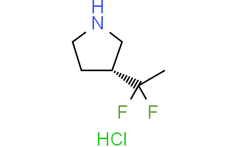 (3R)-3-(1,1-difluoroethyl)pyrrolidine hydrochloride