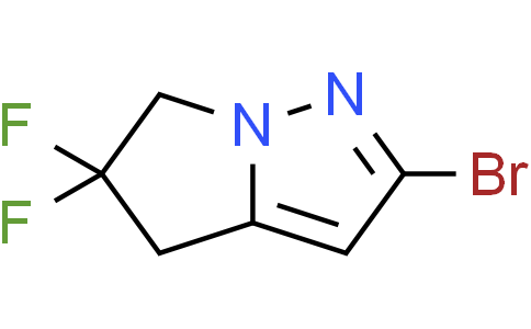 2-bromo-5,5-difluoro-4,6-dihydropyrrolo[1,2-b]pyrazole