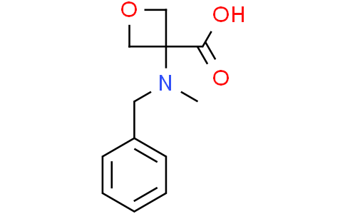 3-[benzyl(methyl)amino]oxetane-3-carboxylic acid