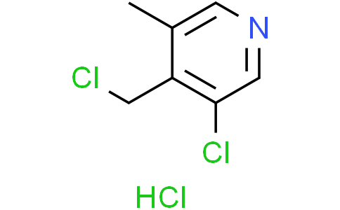 3-chloro-4-(chloromethyl)-5-methyl-pyridine hydrochloride