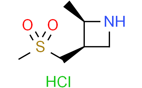 (2R,3R)-2-methyl-3-(methylsulfonylmethyl)azetidine hydrochloride