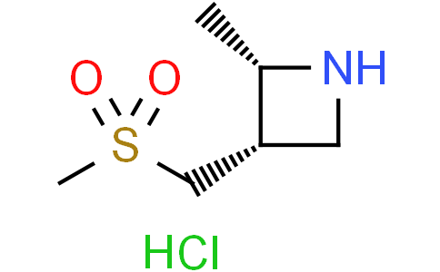 (2S,3S)-2-methyl-3-(methylsulfonylmethyl)azetidine hydrochloride