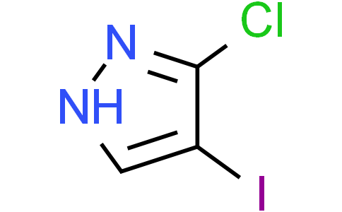 3-chloro-4-iodo-1H-pyrazole