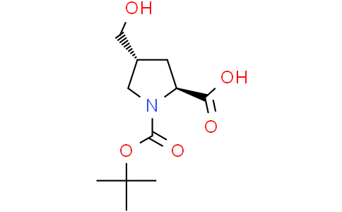 (2S,4R)-1-[(tert-butoxy)carbonyl]-4-(hydroxymethyl)pyrrolidine-2-carboxylic acid