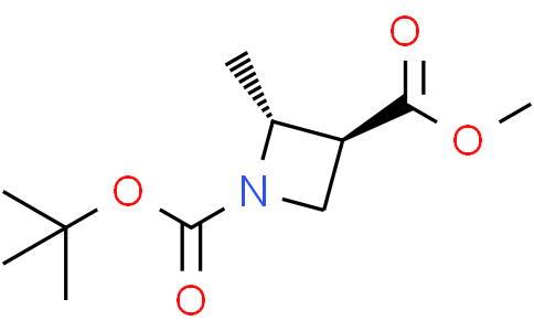 1-tert-butyl O3-methyl trans-2-methylazetidine-1,3-dicarboxylate