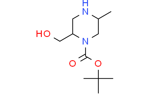 tert-butyl 2-(hydroxymethyl)-5-methyl-piperazine-1-carboxylate