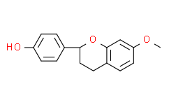 (2S)-4'-Hydroxy-7-methoxyflavan