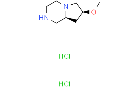 (7S,8aS)-7-methoxy-1,2,3,4,6,7,8,8a-octahydropyrrolo[1,2-a]pyrazine dihydrochloride