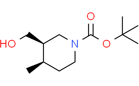 tert-butyl cis-3-(hydroxymethyl)-4-methyl-piperidine-1-carboxylate