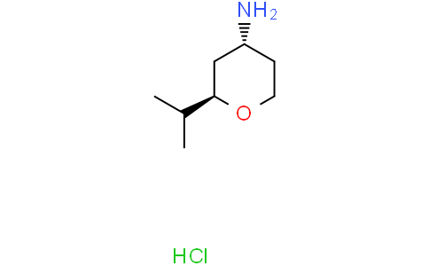 trans-2-isopropyltetrahydropyran-4-amine hydrochloride