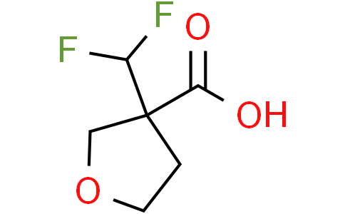 3-(difluoromethyl)tetrahydrofuran-3-carboxylic acid