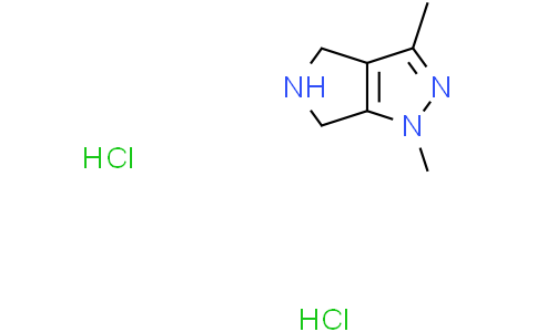 1,3-dimethyl-5,6-dihydro-4H-pyrrolo[3,4-c]pyrazole;dihydrochloride