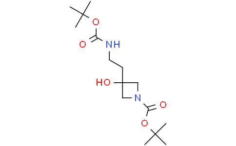 tert-butyl 3-[2-(tert-butoxycarbonylamino)ethyl]-3-hydroxy-azetidine-1-carboxylate