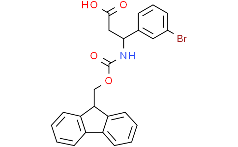 Fmoc-3-amino-3-(3-bromophenyl)-propionic AcidCas:276262-71-6