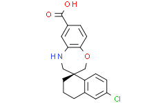 (3R)-6'-chlorospiro[4，5-dihydro-2H-1，5-benzoxazepine-3，1'-tetralin]-7-carboxylic acid