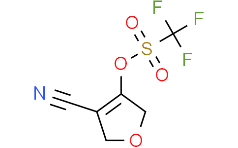 (4-cyano-2,5-dihydrofuran-3-yl) trifluoromethanesulfonate