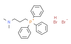 3-(二甲基氨基)丙基]三苯基]鏻溴化物氢溴酸盐,≥98 %