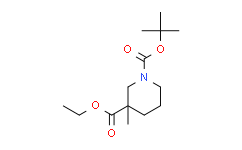 1-Boc-3-甲基哌啶-3-甲酸乙酯,≥95%