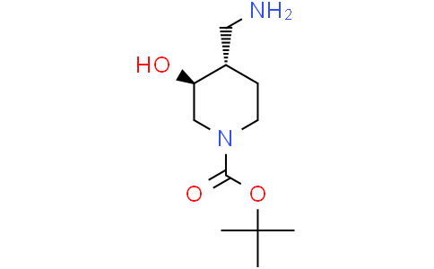 tert-butyl (3S,4S)-4-(aminomethyl)-3-hydroxypiperidine-1-carboxylate