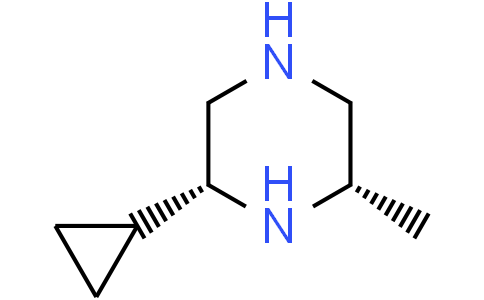 (2R,6S)-2-cyclopropyl-6-methyl-piperazine