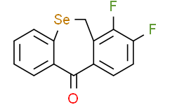 7，8-二氟二苯并[b，e]硒杂环庚烷-11(6H)-酮