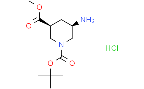 1-tert-butyl O3-methyl (3S,5R)-5-aminopiperidine-1,3-dicarboxylate hydrochloride