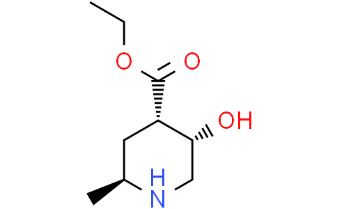 ethyl (2S,4S,5S)-5-hydroxy-2-methyl-piperidine-4-carboxylate