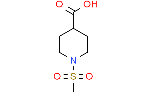 1-methanesulfonylpiperidine-4-carboxylic acid