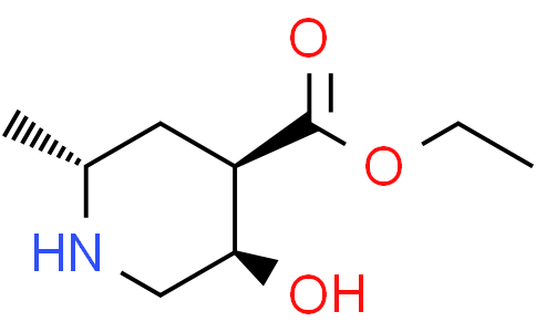 ethyl (2R,4R,5R)-5-hydroxy-2-methyl-piperidine-4-carboxylate