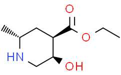 ethyl (2R,4R,5R)-5-hydroxy-2-methyl-piperidine-4-carboxylate