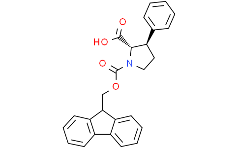 (2S,3R)-1-(9H-fluoren-9-ylmethoxycarbonyl)-3-phenyl-pyrrolidine-2-carboxylic acid