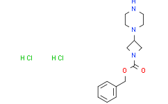 benzyl 3-piperazin-1-ylazetidine-1-carboxylate;dihydrochloride