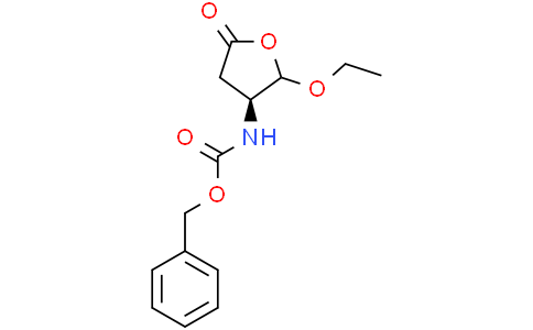 benzyl N-[(3S)-2-ethoxy-5-oxo-tetrahydrofuran-3-yl]carbamate