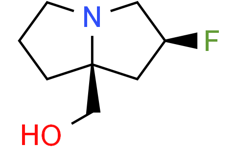 ((2S,7aS)-2-Fluorohexahydro-1H-pyrrolizin-7a-yl)methanolCas:2820537-15-1