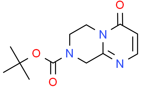 tert-butyl 4-oxo-7,9-dihydro-6H-pyrazino[1,2-a]pyrimidine-8-carboxylate