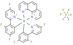 (1，10-菲咯啉-ΚN1，ΚN10)双[3，5-二氟-2-(5-氟-2-吡啶基-ΚN)苯基-ΚC]铱 六氟磷酸盐