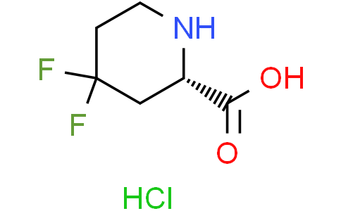 (2S)-4,4-difluoropiperidine-2-carboxylic acid hydrochloride