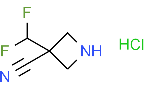 3-(difluoromethyl)azetidine-3-carbonitrile hydrochloride